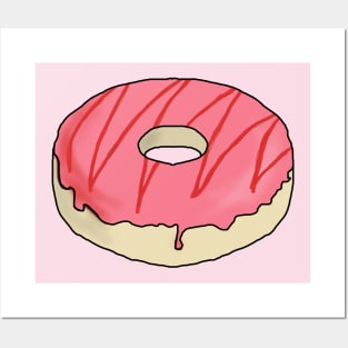 Jam Drizzle Donut Posters and Art